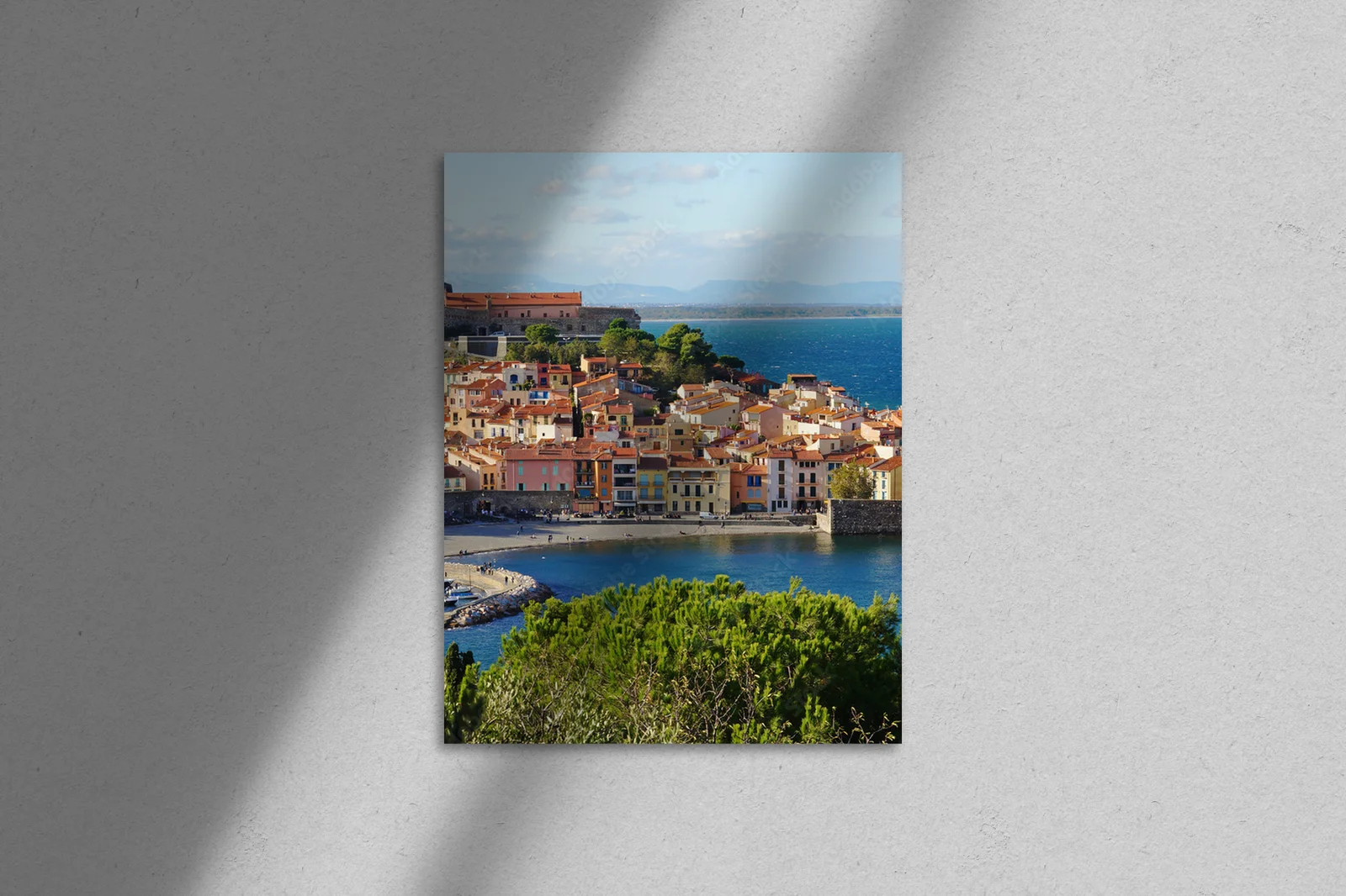 Urokliwe miasteczko Collioure nad Morzem Śródziemnym