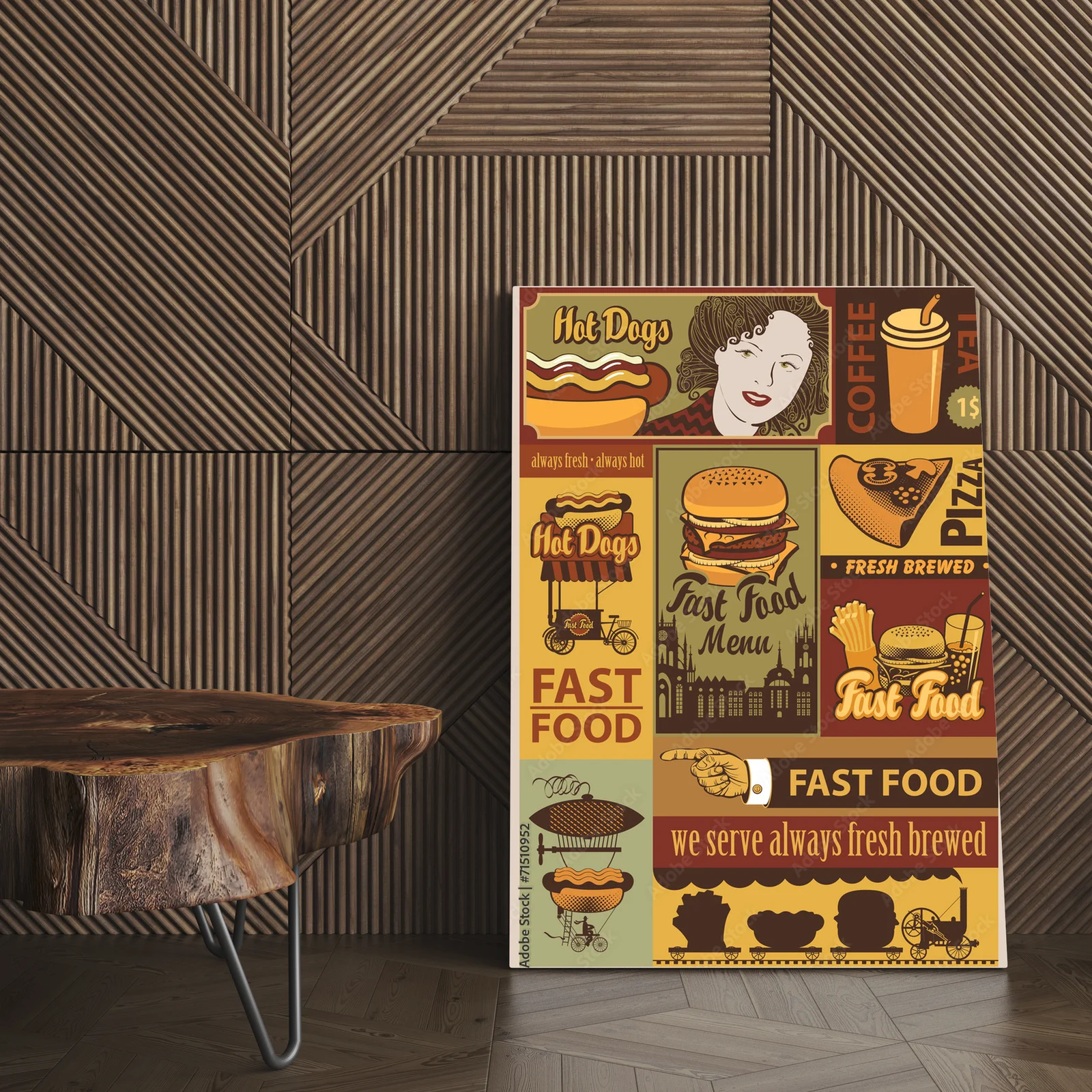 Retro inspiracje dla miłośników fast foodu