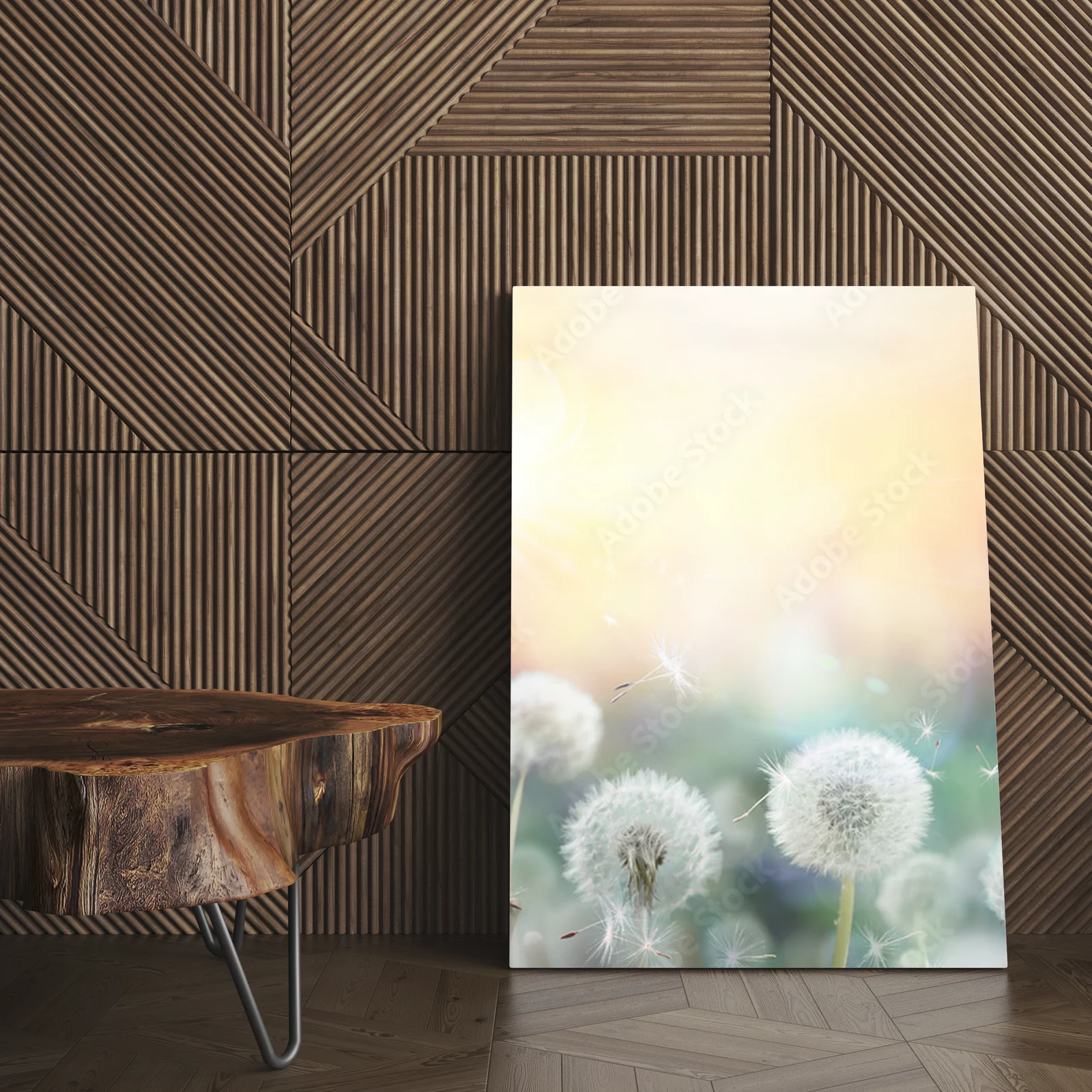 Dandelion Glow: Sunlit Fields of Nostalgia