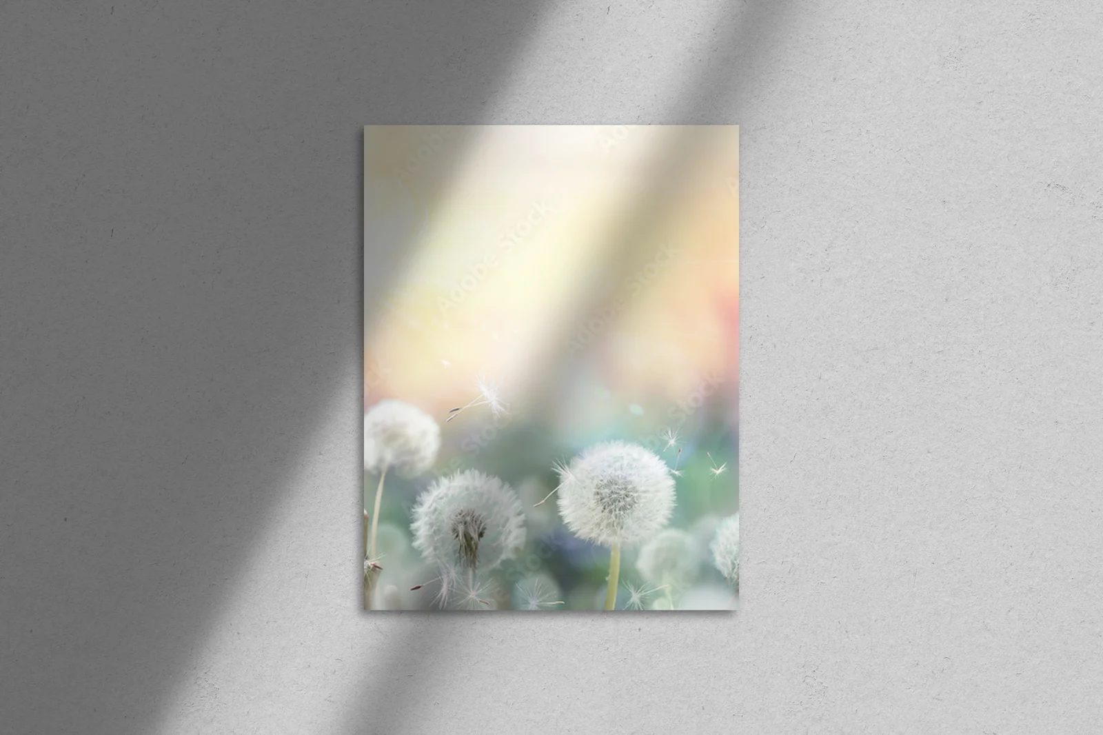 Dandelion Glow: Sunlit Fields of Nostalgia
