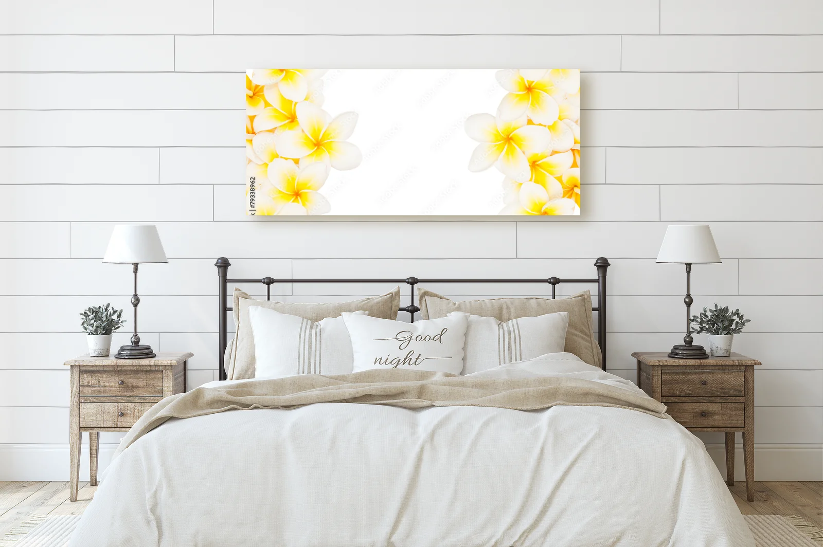 Plumeria: Tropikalna elegancja w białym tle