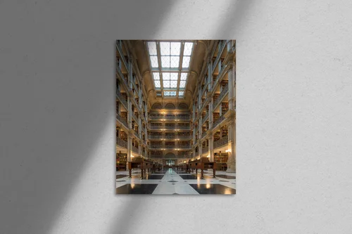Oaza ciszy w bibliotece pełnej mądrości