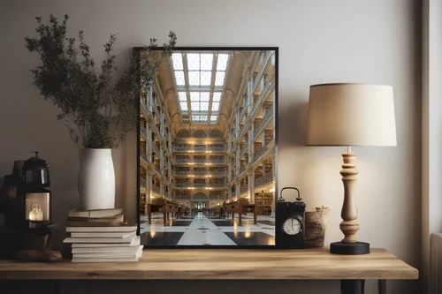 Oaza ciszy w bibliotece pełnej mądrości