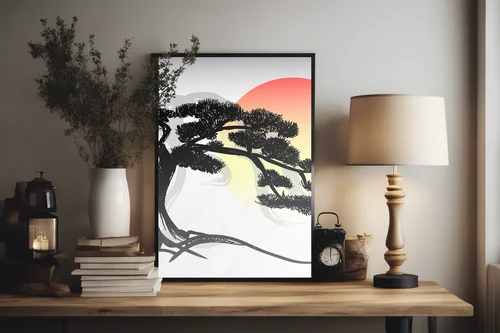 Elegancja bonsai w harmonijnych odcieniach