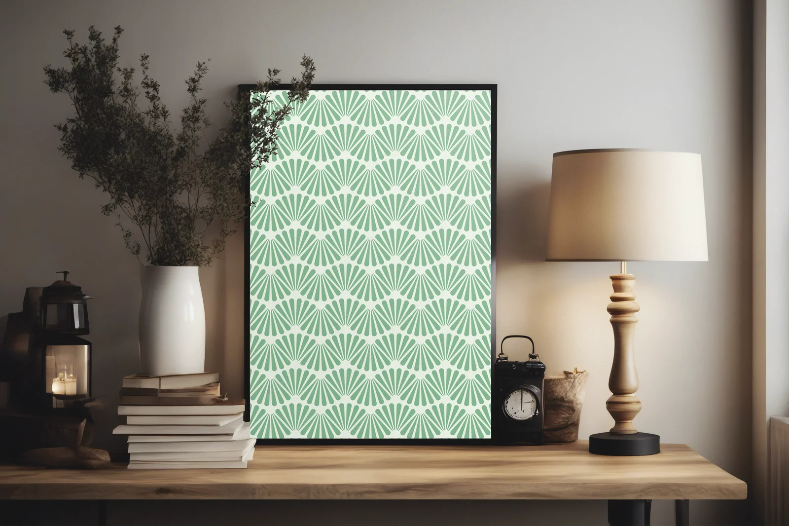 Elegancki motyw ze świata Art Deco
