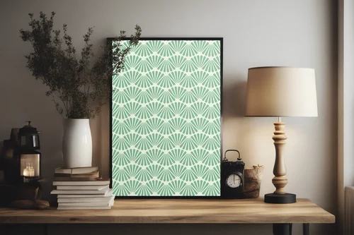 Elegancki motyw ze świata Art Deco