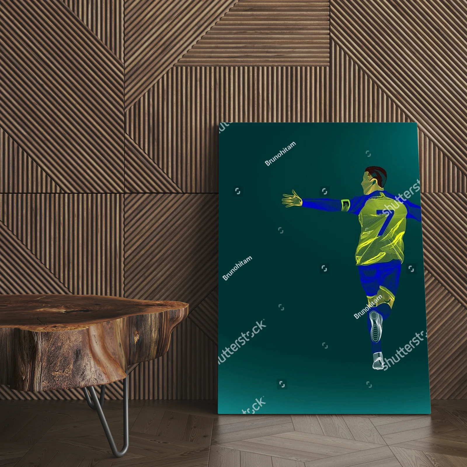 Futbolowy emblemat radości i dynamiki