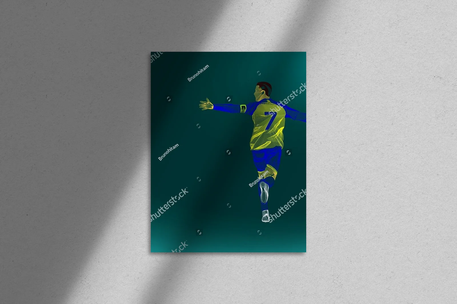 Futbolowy emblemat radości i dynamiki