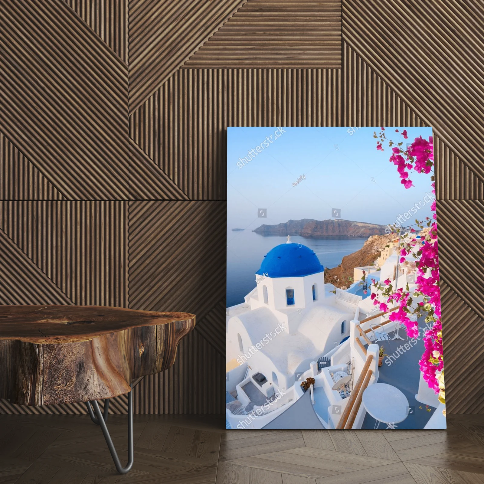 Urok tradycyjnej wioski Oia na Santorini