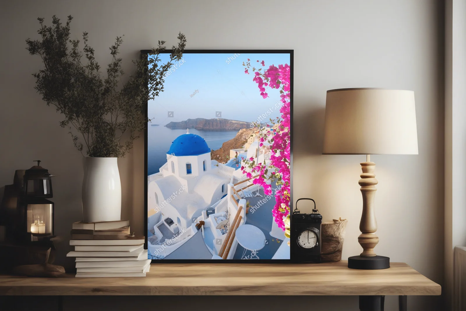 Urok tradycyjnej wioski Oia na Santorini