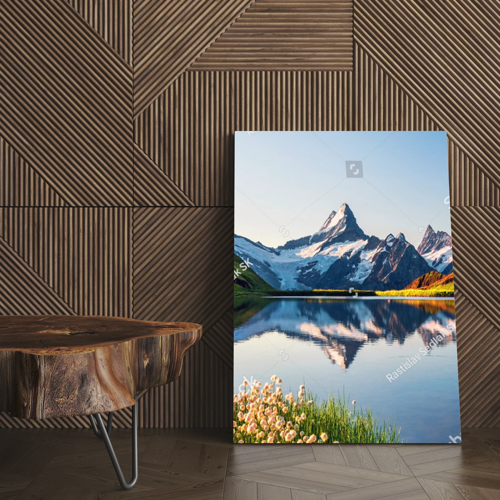 Malownicze alpejskie widoki nad jeziorem Bachalpsee