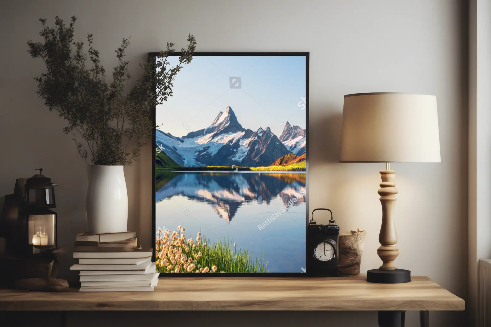 Malownicze alpejskie widoki nad jeziorem Bachalpsee