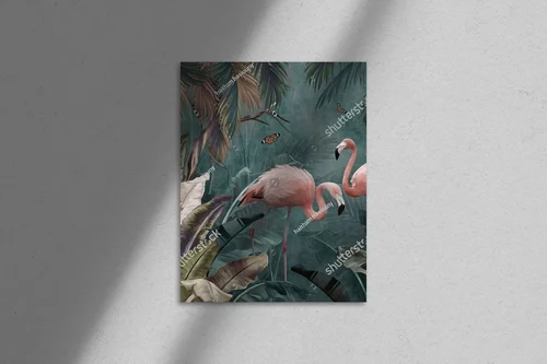 Tropikalna forestalna kompozycja w tiffany pastelach