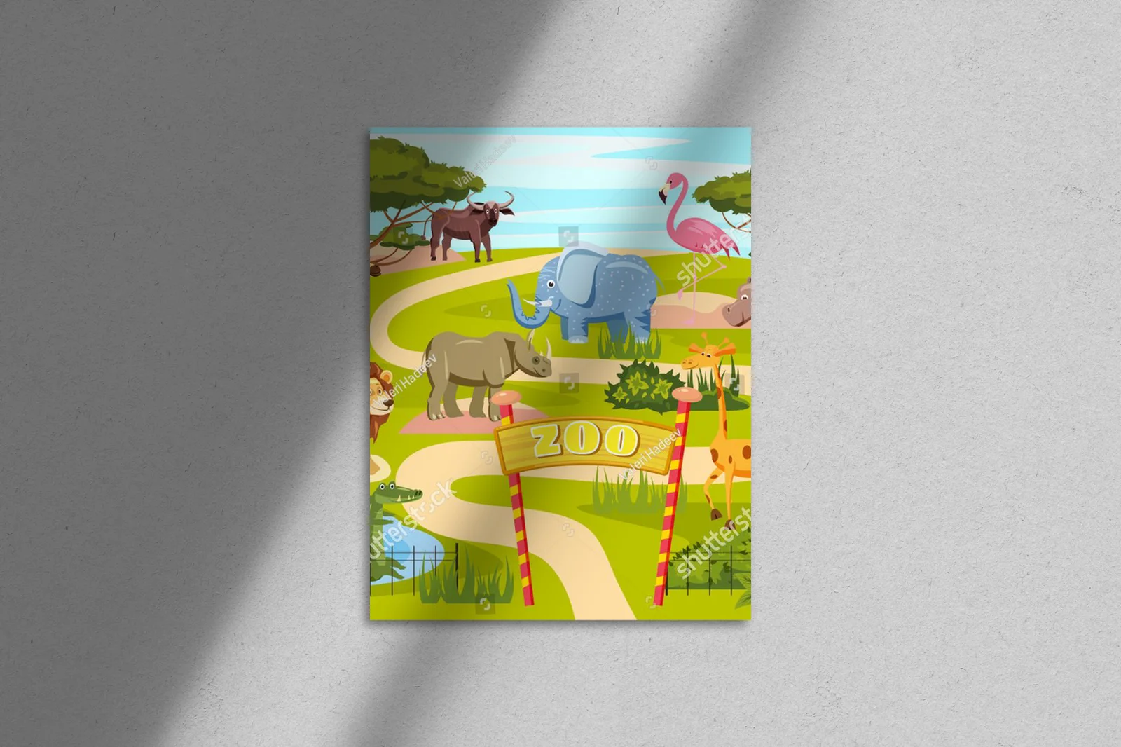 Zabawne Safari: Przygoda w Kolorowym ZOO