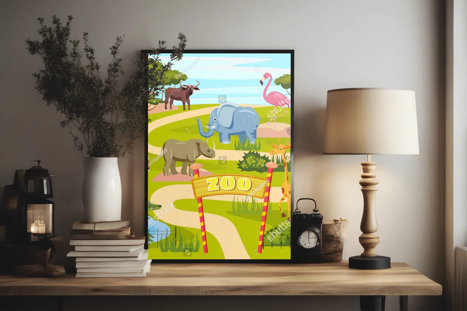 Zabawne Safari: Przygoda w Kolorowym ZOO