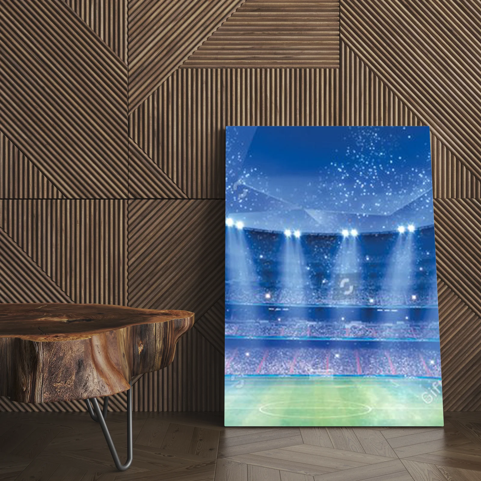 Stadionowy blask nocy w 3D – emocje na boisku