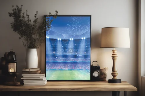 Stadionowy blask nocy w 3D – emocje na boisku