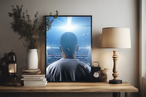 Wejście piłkarza do stadionowego tunelu