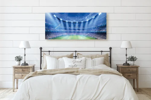 Stadionowy blask nocy w 3D – emocje na boisku