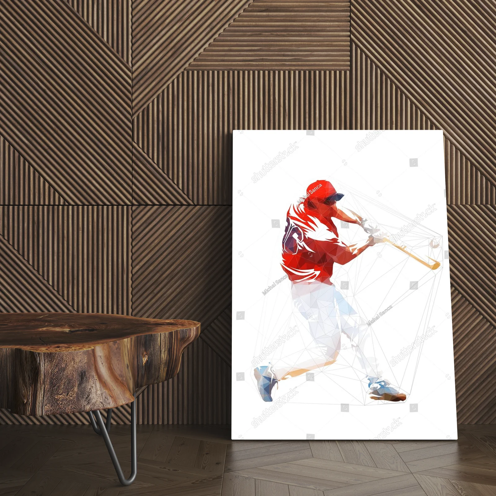 Dynamiczna kompozycja baseballowego ruchu
