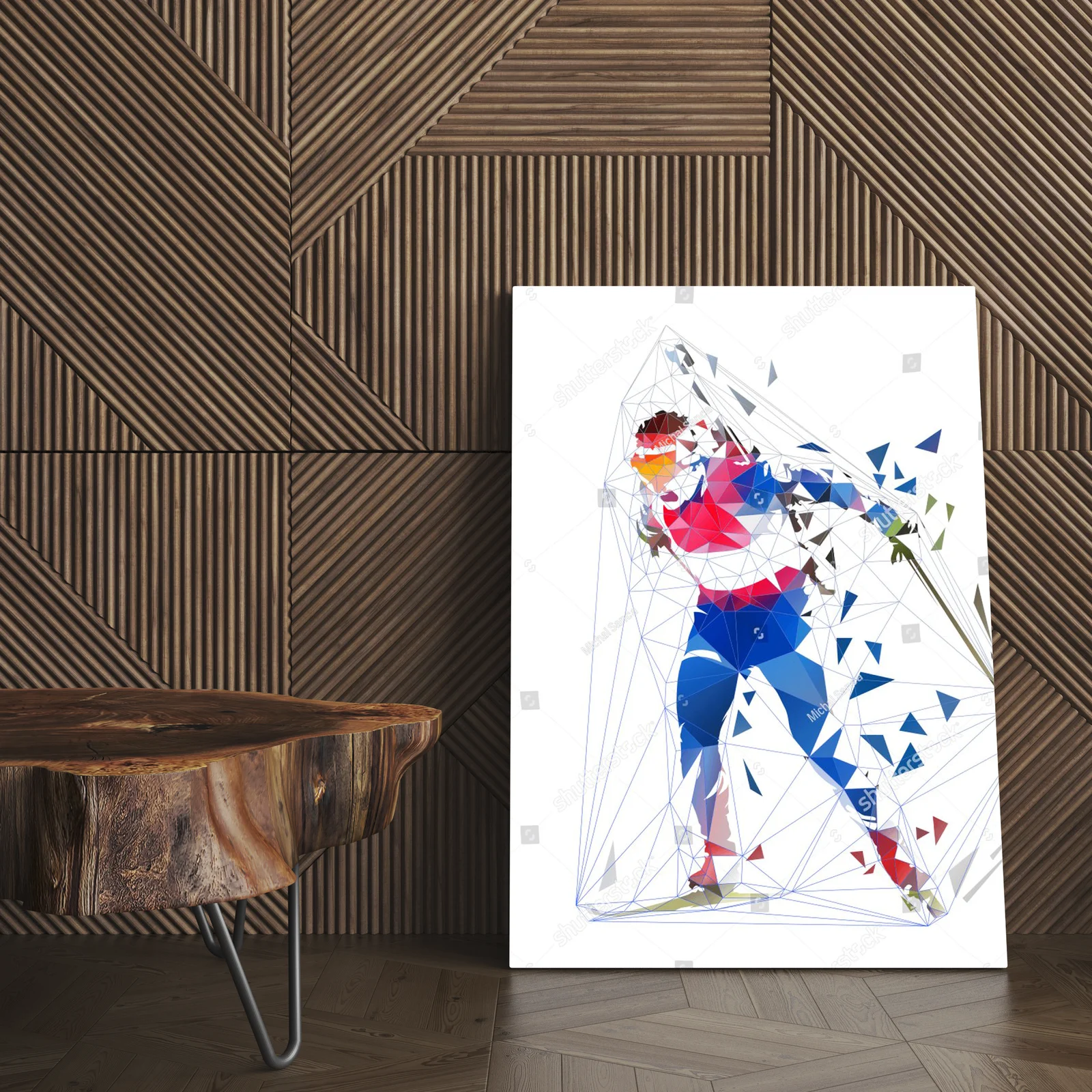 Dynamiczny biathlon w geometrycznych kształtach