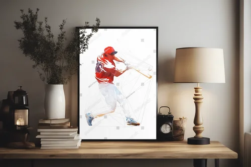 Dynamiczna kompozycja baseballowego ruchu