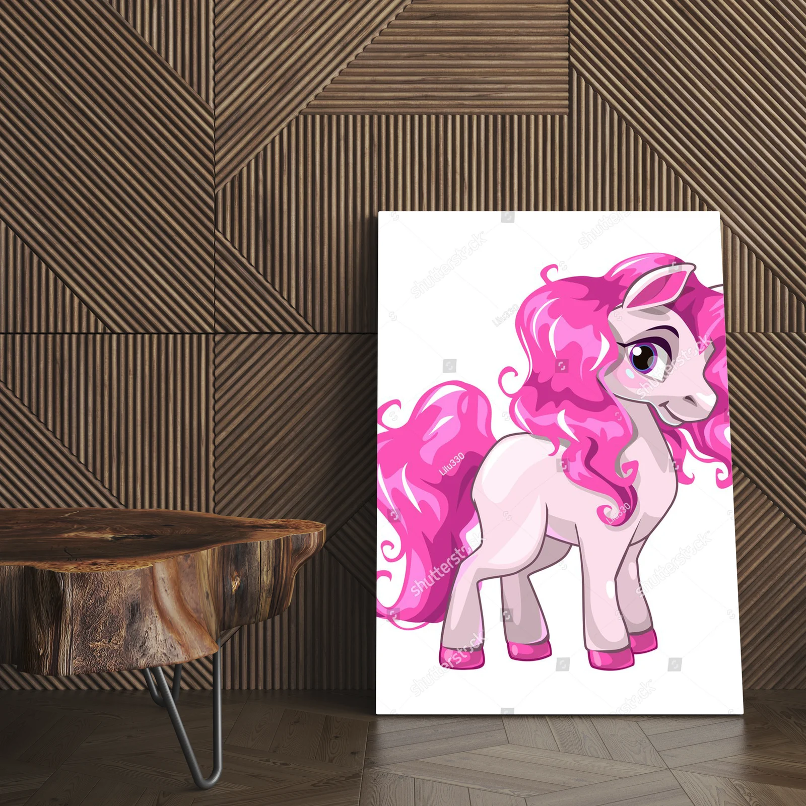 Urocza księżniczka w pastelowym świecie pony