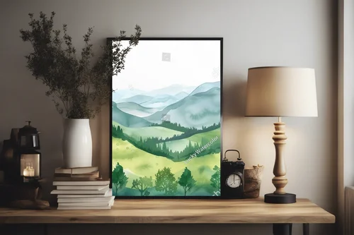 Malarskie refleksje nad górskim krajobrazem