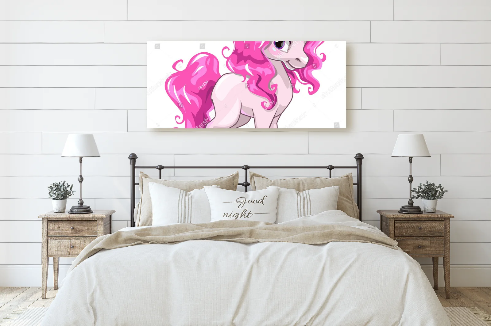 Urocza księżniczka w pastelowym świecie pony