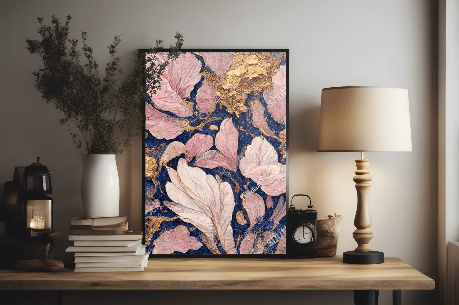 Ethereal Floral Kompozycja w Pastelowych Odcieniach
