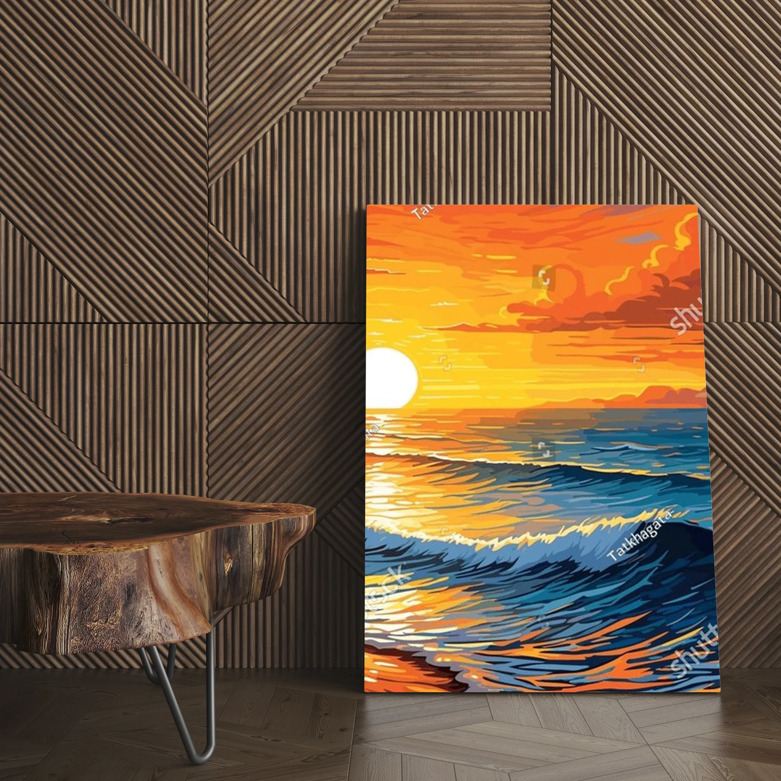 Zachwycający seascape w letnich kolorach