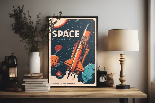 Kosmiczna podróż w stylu retro