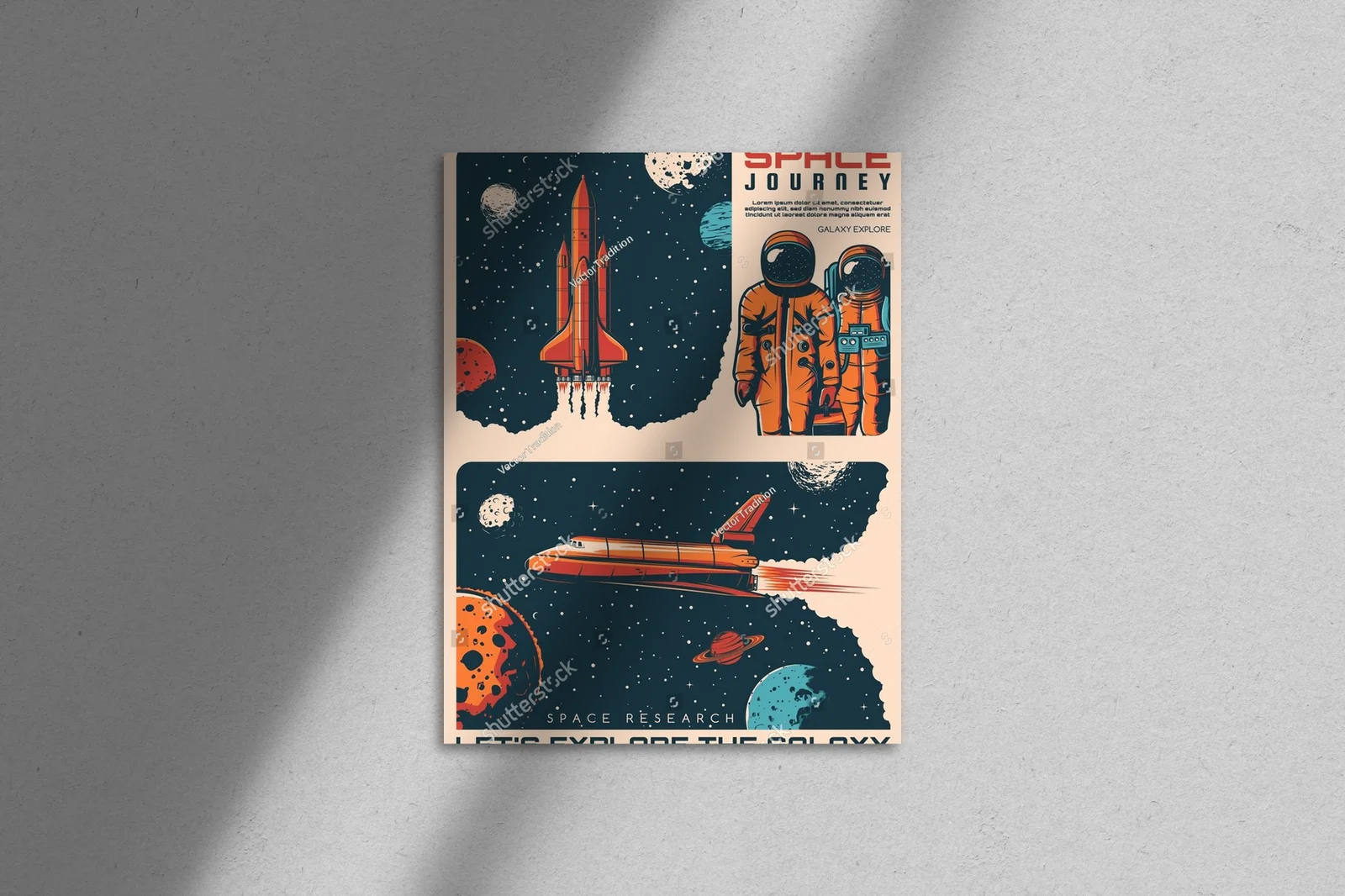 Podróż po galaktyce w vintage stylu