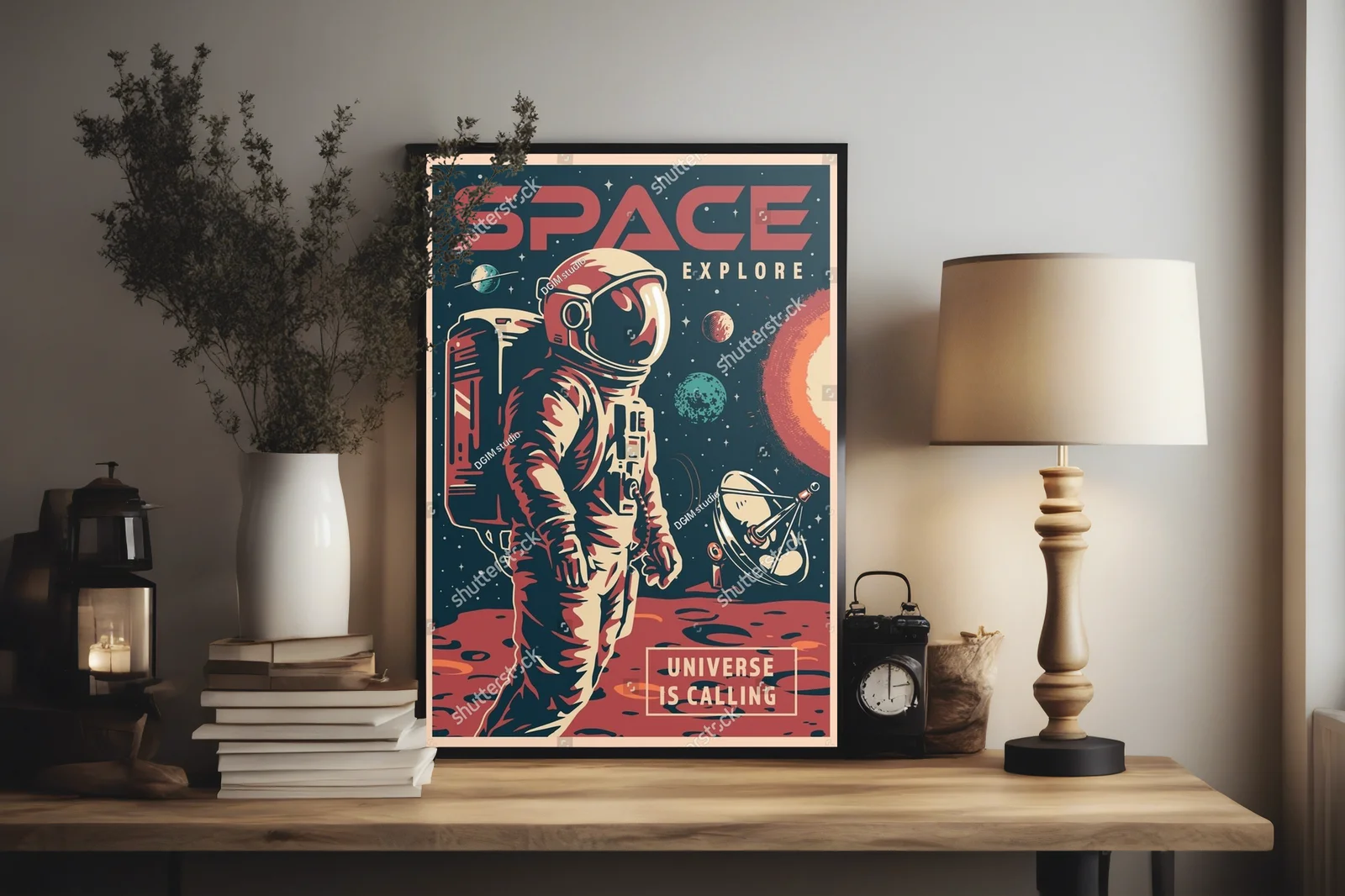 Kosmiczna podróż w barwach retro