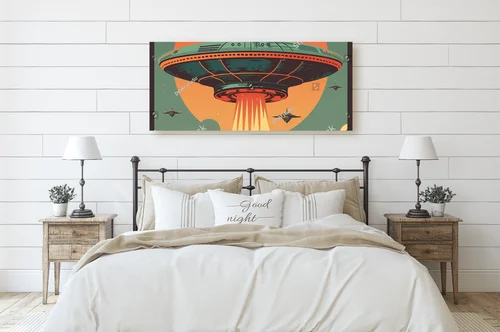 Kosmiczna przygoda: UFO nad tajemniczym lasem