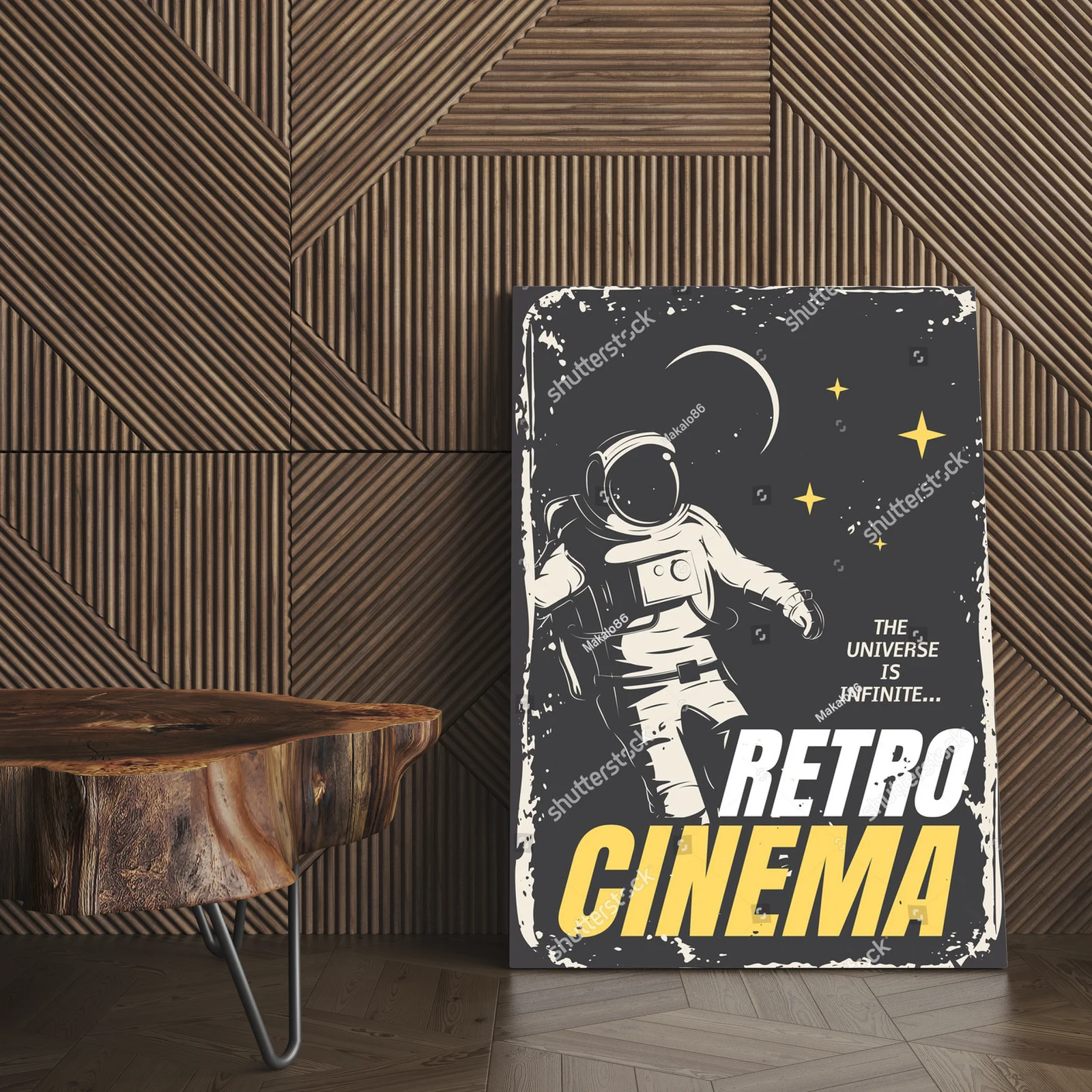Nostalgiczne plakaty filmowe w stylu retro