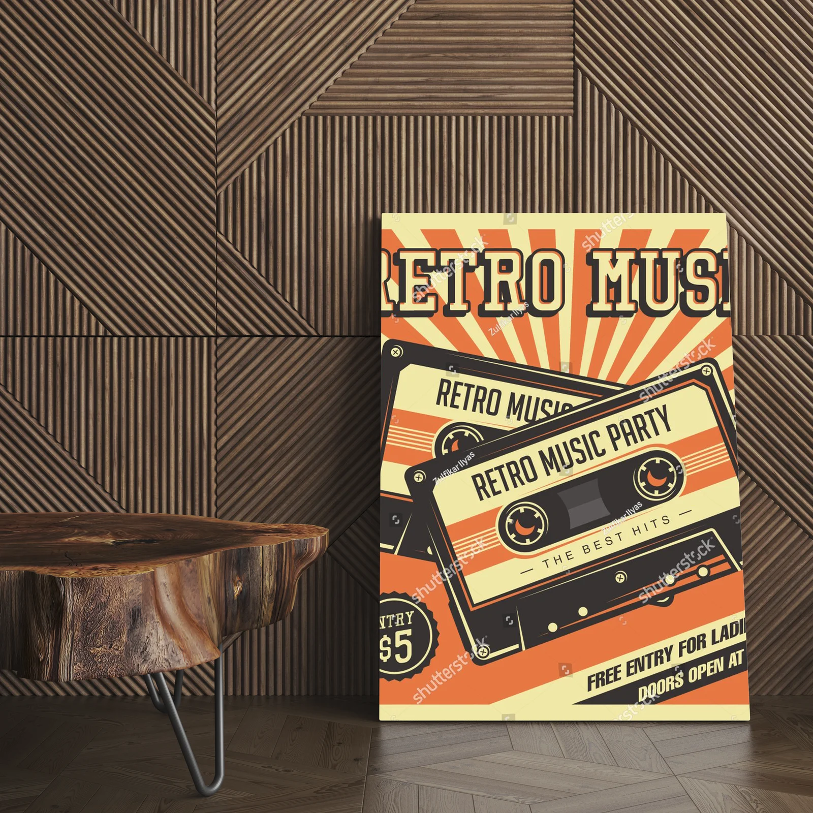 Nostalgiczne dźwięki retro w przyjemnych odcieniach