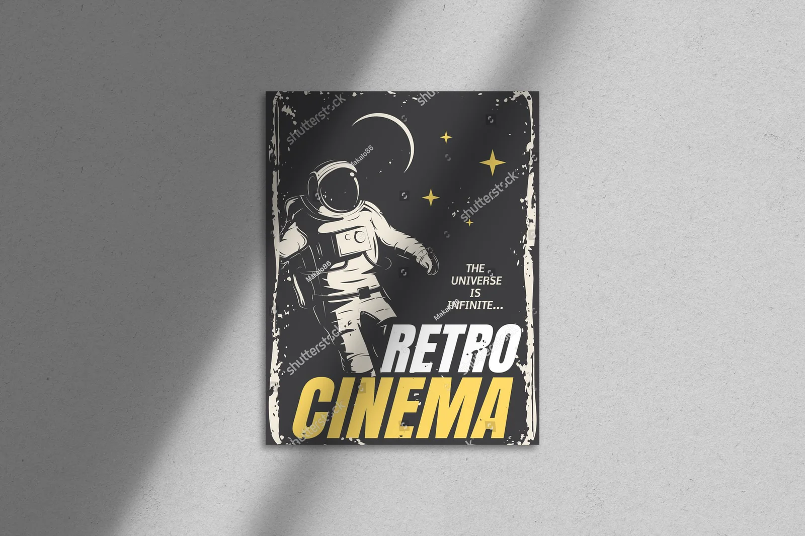 Nostalgiczne plakaty filmowe w stylu retro