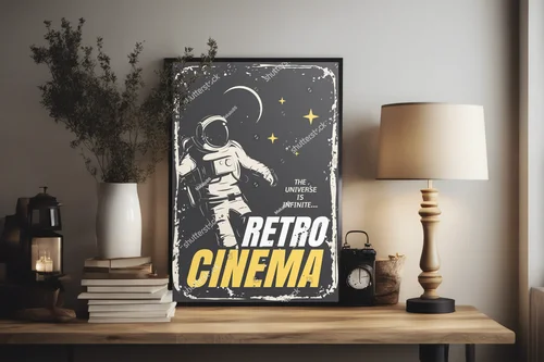 Nostalgiczne plakaty filmowe w stylu retro