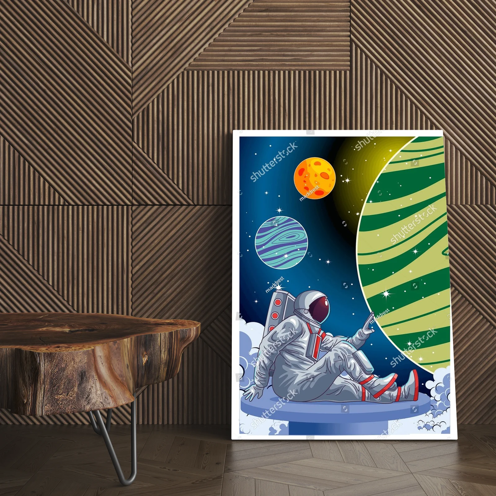 Magiczna podróż astronautów w galaktyce