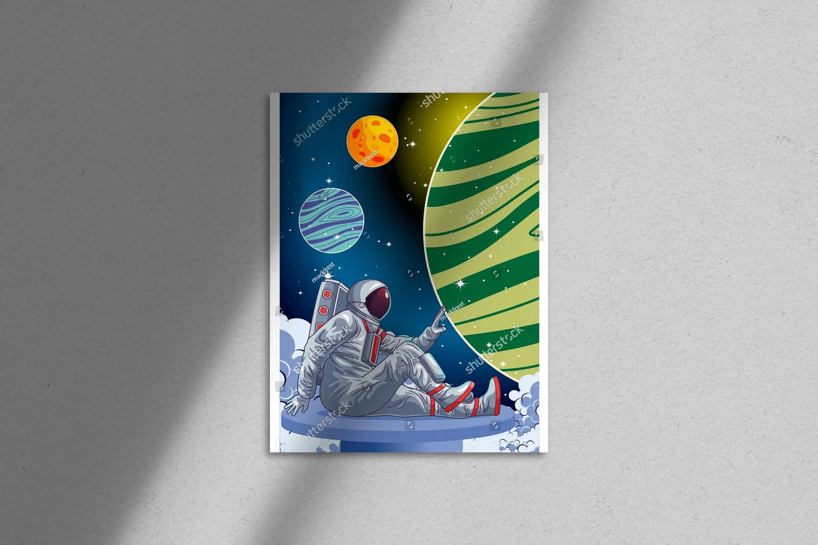Magiczna podróż astronautów w galaktyce