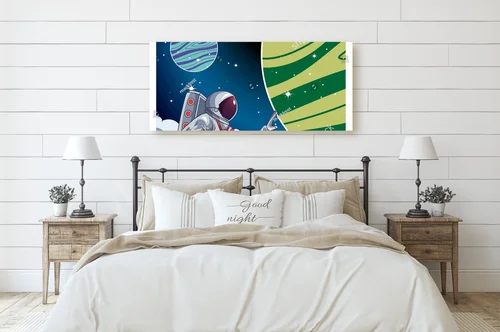 Magiczna podróż astronautów w galaktyce