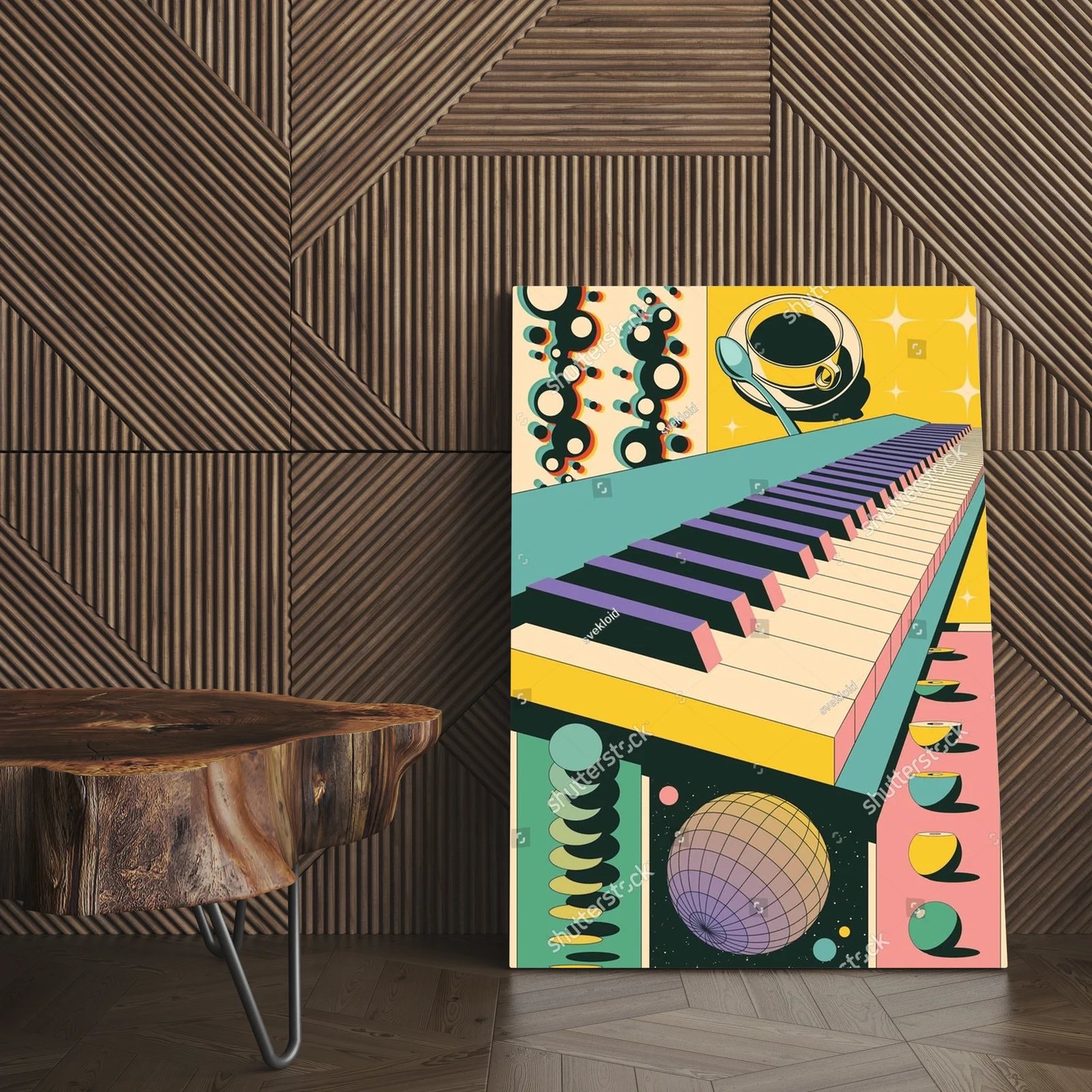 Muzyczna harmonia w geometrycznych kształtach