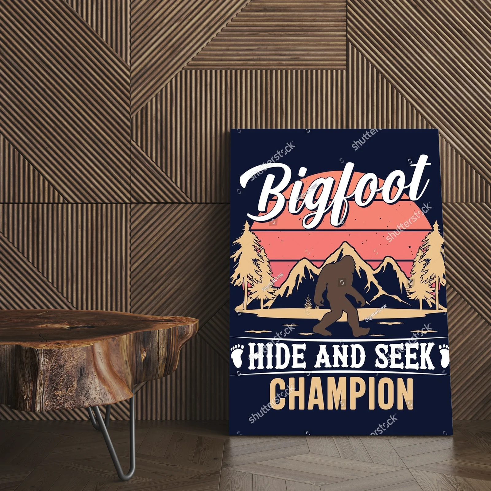 Bigfoot: Mistrz w chowanego w leśnych barwach