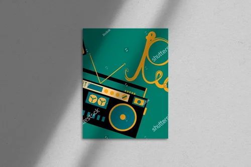 Retro klimat kaset audio w nostalgicznej aurze