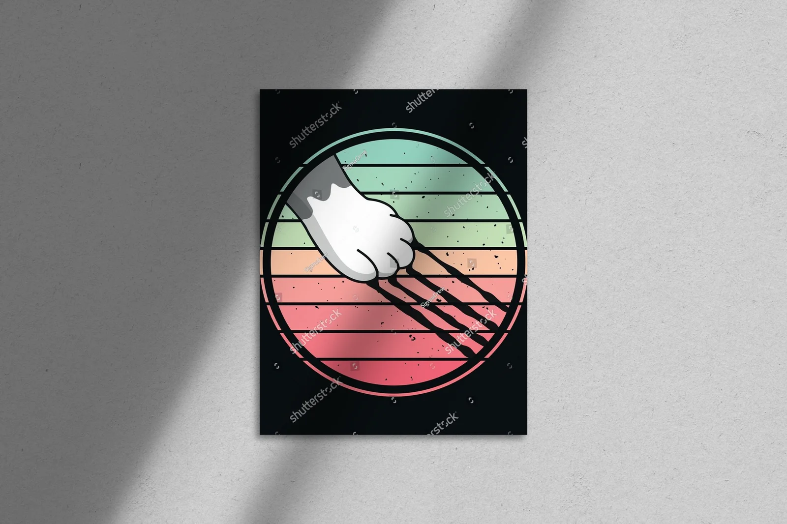 Retro klimat dla miłośników kotów