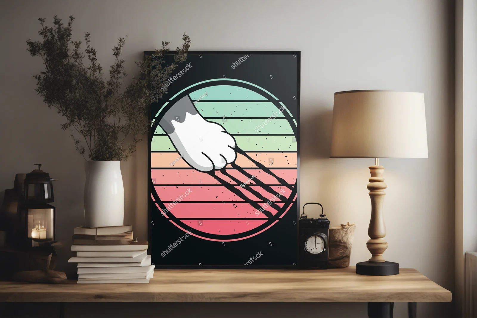 Retro klimat dla miłośników kotów