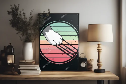 Retro klimat dla miłośników kotów