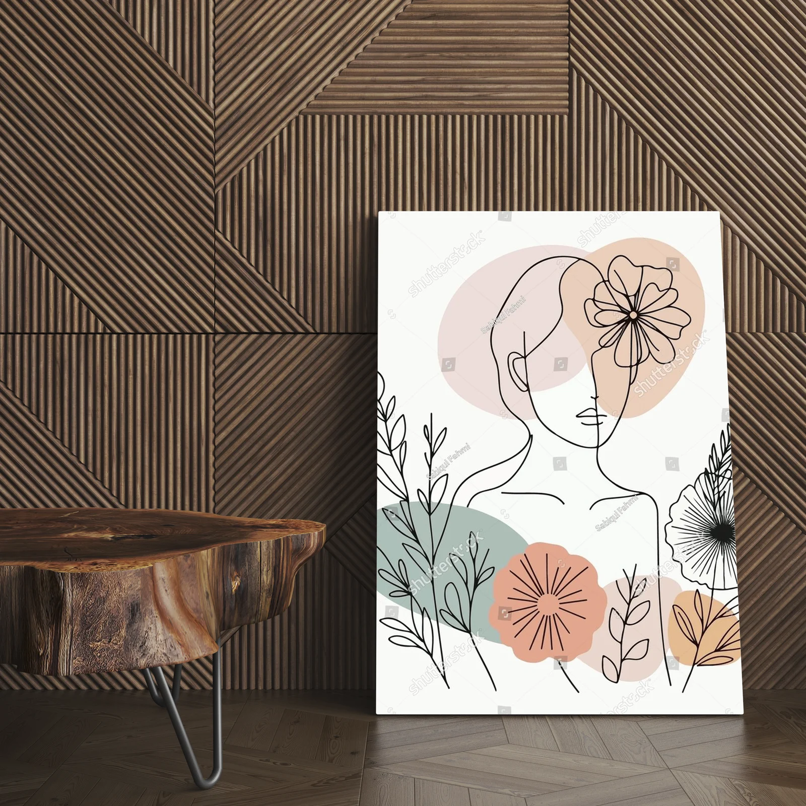 Kwiatowe inspiracje w minimalistycznym stylu