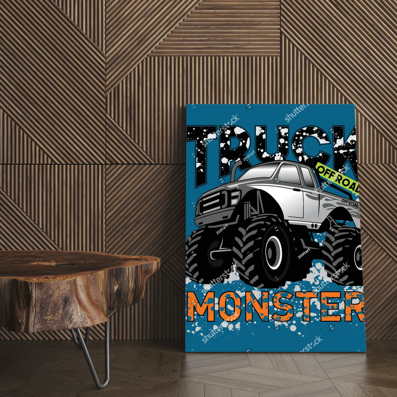 Dzynk! Potęga monster trucków w retro stylu